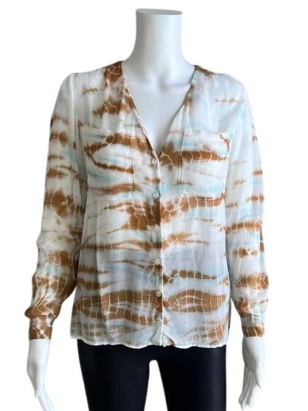 Young Fabulous & Broke Tie Dye Blouse - S